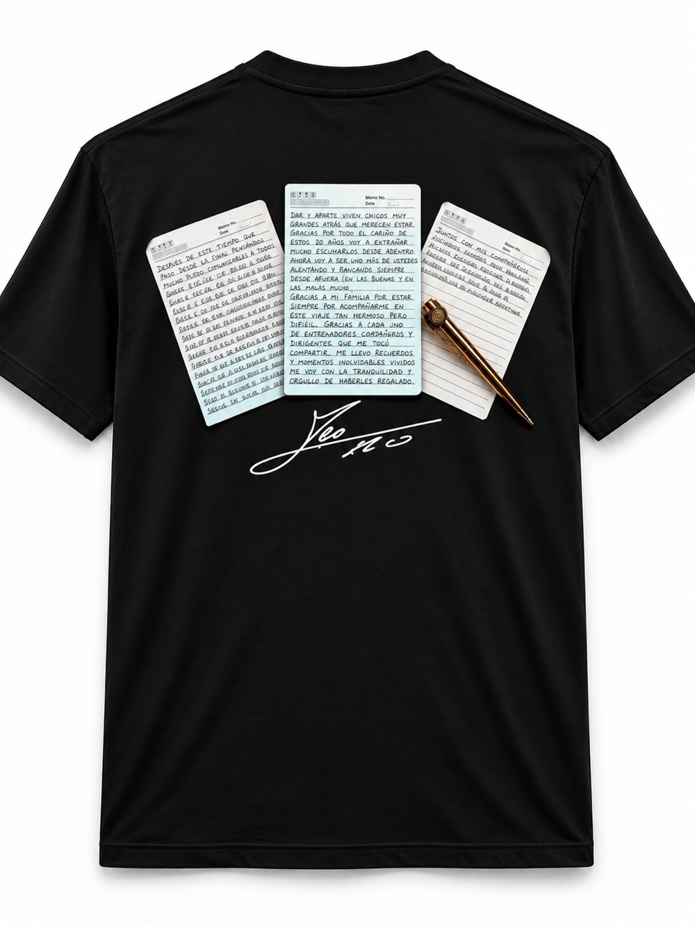 La Última carta de Leo Messi, Unisex t-shirt